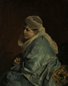 Vrouw van Constantinopel door Jean Leon Gerome
