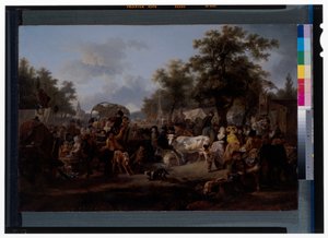 De dorpskermis door Jean Louis (1744 1829) De Marne