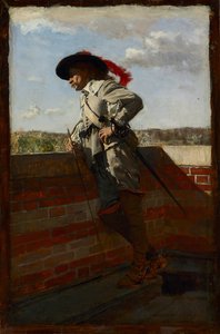 Op een Terras, 1867