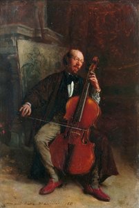 Portret van de componist Alexandre Batta 1816-1902