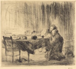 Na de Visie (tweede plaat) door Jean Louis Forain