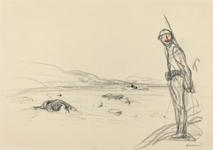 Langs de Marne, waarschijnlijk 1918
