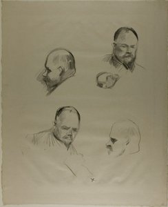 Ambroise Vollard, Vier Schetsen door Jean Louis Forain