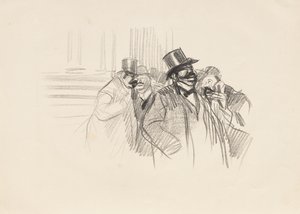 Op de Beurs, ca. 1900