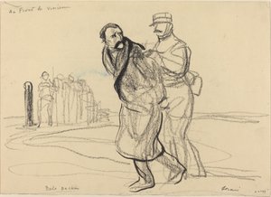Aan het Front van Vincennes. Bolo pacha, ca. 1914-1919