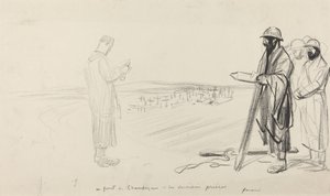 Aan het Front van Champagne - De Laatste Gebeden door Jean Louis Forain
