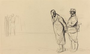 Aan het front van Vincennes. Bolo pacha, ca. 1914-1919