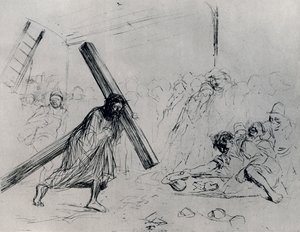 Christus draagt het kruis