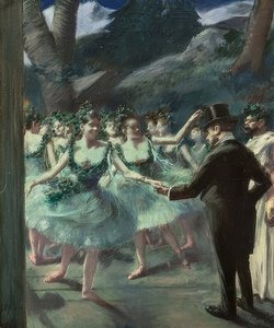 Het ballet. 1895 door Jean Louis Forain