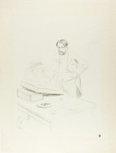 Forain, lithograaf door Jean Louis Forain