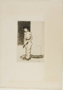 Frontispice van Croquis Parisiens door Jean Louis Forain