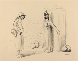 Het Verstoppen van de "louis" door Jean Louis Forain