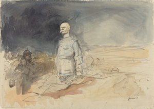Maarschalk Pétain, ca. 1914-1919 door Jean Louis Forain