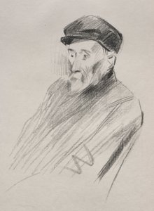 Pierre Auguste Renoir (litho) door Jean Louis Forain