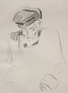 Pierre Auguste Renoir (litho) door Jean Louis Forain