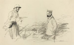 Poilu Erkent Duitse Soldaat