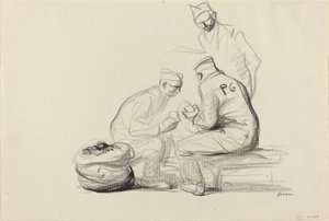 Poilu en Duitse Gevangenen