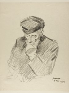 Portret van Renoir, Vierde Plaat door Jean Louis Forain