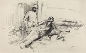 Rassurez vous, je suis gauche, ca. 1914-1919 door Jean Louis Forain