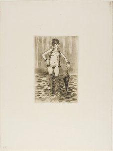 Afgewezen Frontispice voor Marthe door Jean Louis Forain