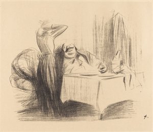 Scène in een Privé Kamer (horizontale plaat)