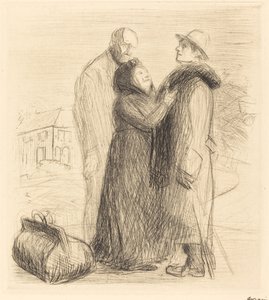 Het Vertrek van de Verloren Zoon (eerste plaat, verticaal) door Jean Louis Forain