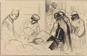 De Trein naar Bern, ca. 1914-1919 door Jean Louis Forain