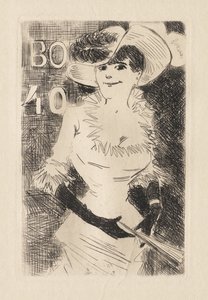 De Wandelaar door Jean Louis Forain
