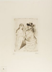 De blanke slavenhandel door Jean Louis Forain