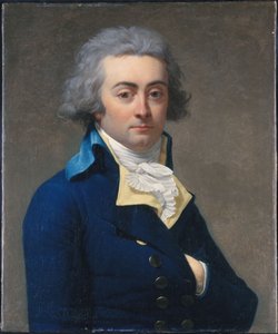 Frans: Portrait de Marie-Jean Hérault de Séchelles (1759-1794) Portret van Marie-Jean Hérault de Séchelles