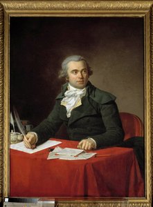 Portret van de minister van Binnenlandse Zaken Jules Francois Pare van 1793 tot 1794