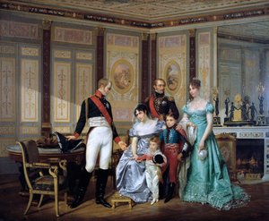 De Keizerin Josephine Presenteert haar Kinderen aan Keizer Alexander in Malmaison