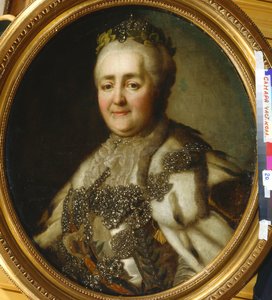 Portret van keizerin Catharina II (1729-1796)