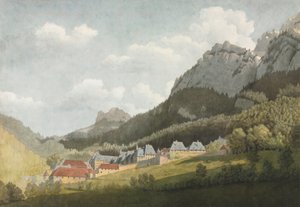 Landschap van de Grande Chartreuse, eind 1700s-1800s
