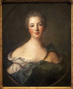 Jeanne Antoinette Poisson, Markiezin van Pompadour (1721-1764) door Jean Marc Nattier