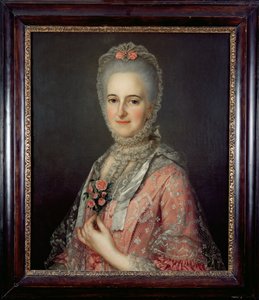 Mevrouw Jane Huddleston (overleden 1772)
