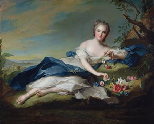 Portret van Henriette de France, ca. 1742
