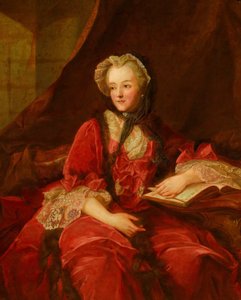 Portret van Marie Leszczyńska