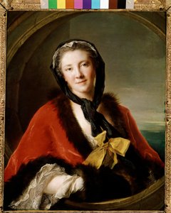 Portret van de Gravin Ticino, vrouw van de ambassadeur van Zweden in Parijs