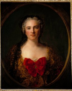 Portret van de markiezin Louise Elisabeth De Dreux Breze door Jean Marc Nattier