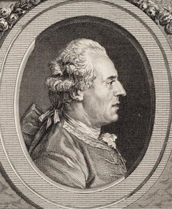 Portret van de violist en componist Jean Joseph Cassanéa de Mondonville