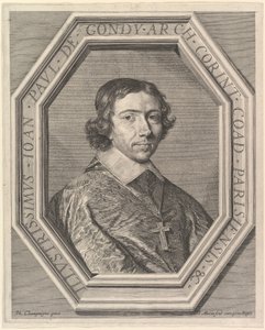 Jean-François-Paul de Gondy, coadjutor van de aartsbisschop van Parijs, toekomstige kardinaal de Retz door Jean Morin