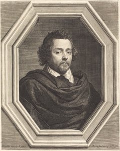 Nicolas Chrystin door Jean Morin, after Sir Anthony van Dyck