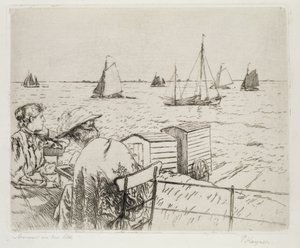 Zomer aan de Elbe door Jean Paul Kayser