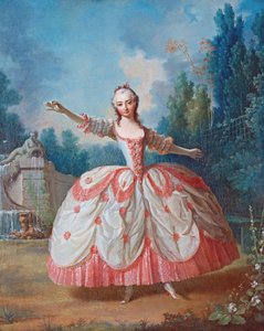 Portret van Barbara Campanini, bekend als La Barbarina