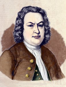 Portret van Johann Sebastian Bach