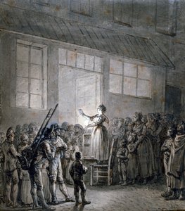 Een populaire zanger, 19e eeuw