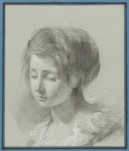 Portret van een Jonge Vrouw