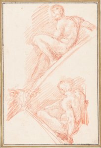 Figuren van het plafond van de Sixtijnse Kapel door Jean Robert Ango
