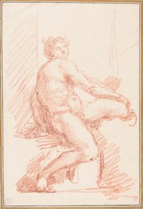 Ignudo van het Plafond van de Sixtijnse Kapel door Jean Robert Ango